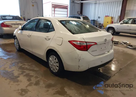 2016 Toyota Corolla Le z USA, uszkodzony, nr VIN 2T1BURHE9GC605572